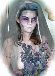 cool zombie bride costume