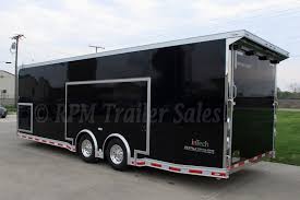 custom intech aluminum race car trailer