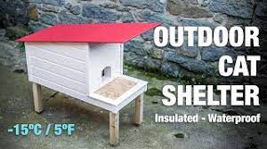 diy outdoor cat shelter you
