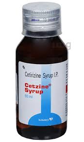 cetzine syrup view uses side effects