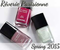 chanel spring 2016 nail swatches