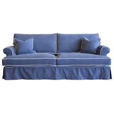 three seat sofa with contrast piping