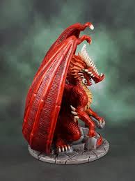 D&D Monster Manual 24: Wrath of Ashardalon – Ashardalon the Red Dragon  (Contrast Paint Experiment #22) | Azazel's Bitz Box.