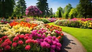 flower scenery stock photos images and