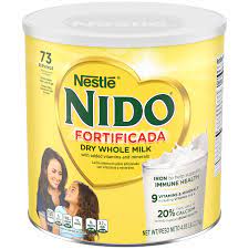 nido fortificada dry whole milk 77 6 oz