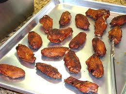 buffalo wings smoked deep fried