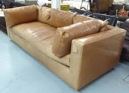 ralph lauren home sofa tanned leather