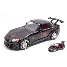 This is the honda s2000 and it's a little different from most of the cars i review. Jada Toys Jada99541 Johnny S Honda S2000 Fast Furious Black 1 24 Die Cast Auto Films Scala 1 24