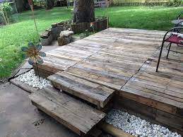 How I Made A Pallet Deck 1001 Pallets