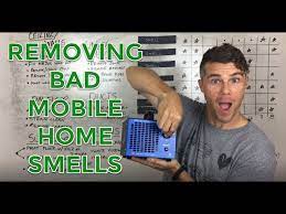 removing bad smells in mobile homes