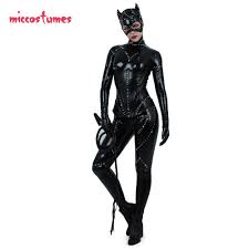 Us 69 99 Women Cosplay Costume Cat Suit Jumpsuit Bodysuit On Aliexpress