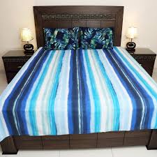 3 pcs percale cotton bed set
