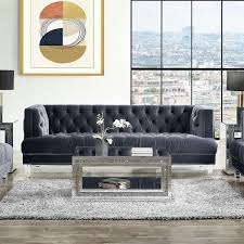 Acme Furniture Ansario 88 In Charcoal