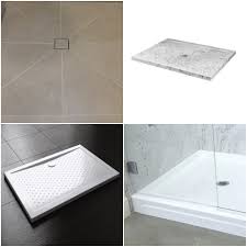 shower bases pans