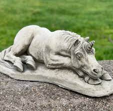 Unicorn Statue For Fairy Garden Decor