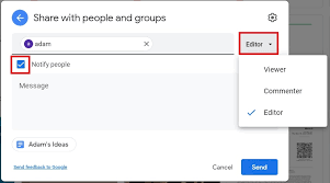 how to share a folder on google drive