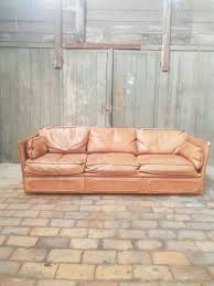 roche bobois leather sofa 1970 s paul