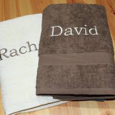 Single towels let you build a personalised collection, sets are better value. Personalised Towels Set Brown And Cream Bath Towels