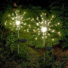 Garden Solar Fireworks String Lights