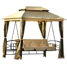 Gazebo Outdoor Convertible Swing Daybed