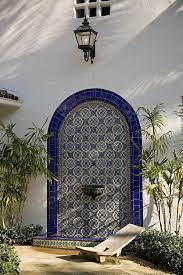 Outdoor Wall Fountains Spanish Style