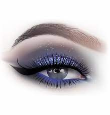 fashion woman eye makeup royalty free