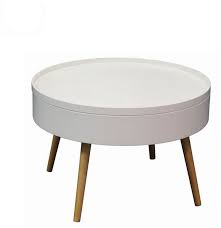Round Coffee Table With Storage Style