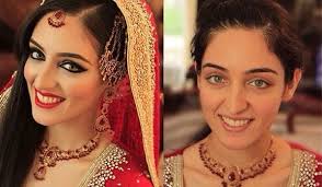 remove heavy water proof bridal makeup