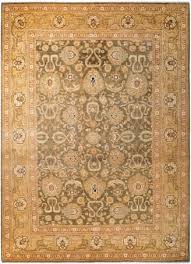solo rugs hand knotted wool oriental green area rug 9 0 x12 6