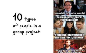 10 Types Of Partners In Group Projects Plexuss Com