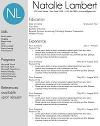 Basic Resume Templates Resume Examples Resume Free Resume Templates Cool  Two Page Resume Sample Template