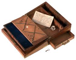Poe led an unsettled life traveling up and down the east coast of the united states, staying in jobs for short periods of time. Writing Desk Portable Folding Circa 1827