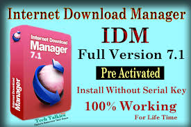 Download internet download manager now. Idm Full Version 7 1 Pre Activated Download Link 100 Free Install Without Serial Key