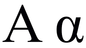 greek alphabet letters symbols