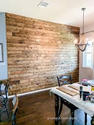 Easy Diy Cedar Plank Feature Wall