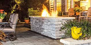 Outdoor Fireplace Unilock