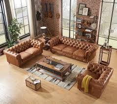 Brown Sofa Living Room Leather Couches
