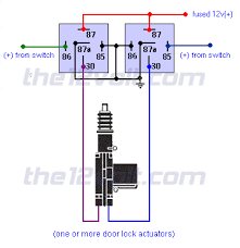 Thankfully, with an aftermarket universal door lock actuator available on amazon.com, you can fix the problem for $5 per door. Door Locks Actuators Reverse Polarity Positive Switch Trigger Type D Relay Wiring Diagram