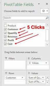 summarize data with pivot tables