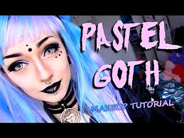 makeup tutorial pastel goth you