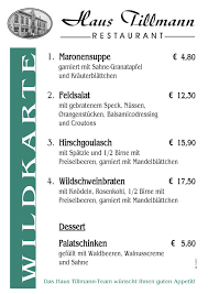Haus tillmann is a restaurant located at richrather straße in hilden. Unsere Muschelkarte Haus Tillmann