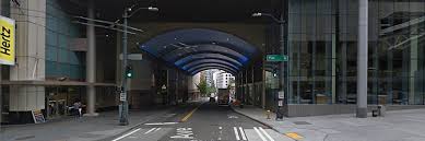 Downtown Seattle Airporter Shuttle Stop