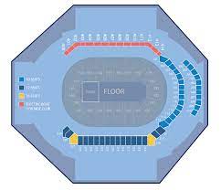 seating maps xl center