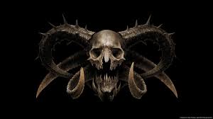 hd desktop wallpaper dark evil skull