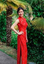 Qipao characterize chinese women's modesty. Chinese Wedding Dress Traditional Wedding Cheongsam Etsy