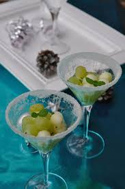 .dinner bbc good food christmas dinner in england | english christmas dinner christmas menu: Christmas Day Starter Grape And Melon With Mint Gimme The Recipe