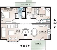 Rustic Style House Plan 4574 Hideaway