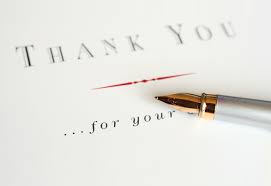 thank you notes after a funeral