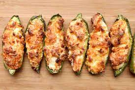roasted jalapeno poppers off the