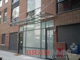 Modern Glass And Steel Canopy To